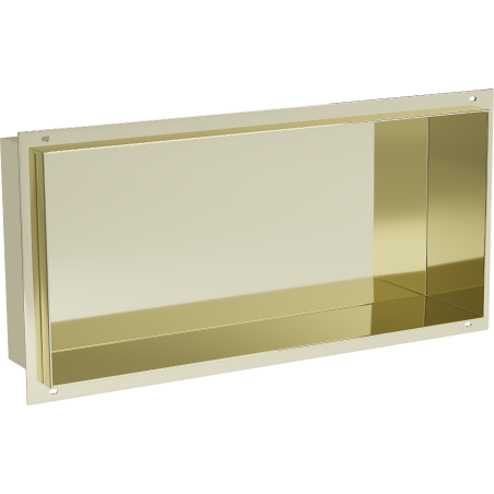 Mexen X-Wall-NR półka wnękowa bez kołnierza 45 x 20 cm, złota - 1951452010