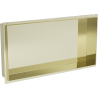 Mexen X-Wall-NR półka wnękowa bez kołnierza 60 x 30 cm, złota - 1951603010