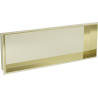 Mexen X-Wall-NR półka wnękowa bez kołnierza 90 x 30 cm, złota - 1951903010