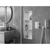 Mexen X-Wall-NR étagère murale sans rebord avec tablette 90 x 30 cm, blanche - 1921903010S