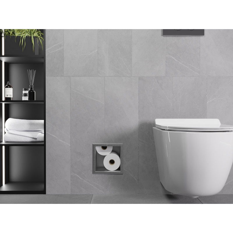 Mexen X-Wall-B WC-paperiteline, ruostumaton teräs - 1915