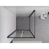 Mexen Exo-BR Duo kabina prysznicowa uchylna 120 x 120 cm, transparent, czarna - 8182-120-120-70-00