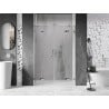 Mexen Lunar Duo Hinged Shower Doors 150 cm, Transparent, Chrome - 834D-150-000-01-00