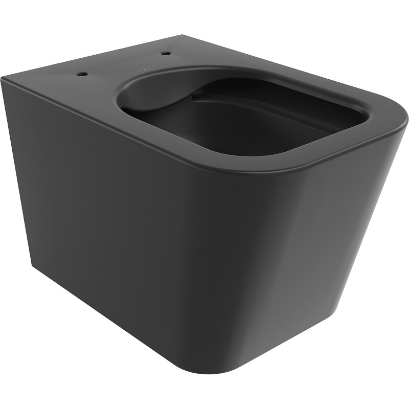 Mexen Teo Rimless WC bowl, matte black - 3385XX85