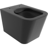 Mexen Teo Rimless WC pods, melns matēts - 3385XX85