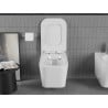 Mexen Teo cuvette WC Rimless avec abattant slim à fermeture lente, duroplast, blanc brillant - 30850700