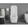 Mexen Teo WC-Schüssel Rimless mit Soft-Close-Slim-Sitz, Duroplast, Weiß Hochglanz - 30850600