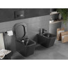 Mexen Teo wc-bril Rimless met soft-close slanke deksel, duroplast, zwart mat - 30850685