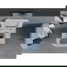Mexen Teo cuvette WC sans rebord avec abattant à fermeture lente slim, duroplast, gris-bleu mat - 30854069