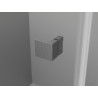Mexen Lunar Duo Pivot Shower Doors 200 cm, Transparent, Brushed Gun Gray - 834D-200-000-66-00