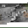 Mexen Teo cuvette WC Rimless avec abattant à descente progressive slim, duroplast, gris clair mat - 30854061