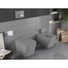 Mexen Teo wc-pott Rimless aeglaselt langeva Slim duroplastist kattega, helehall matt - 30854061