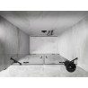 Mexen Lunar Duo drzwi prysznicowe uchylne 160 cm, transparent, gun metal - 834D-160-000-95-00