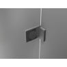 Mexen Lunar Duo Shower Doors Swing 170 cm, Transparent, Gun Metal - 834D-170-000-95-00
