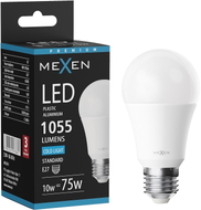 Mexen Nova LED-pirn E27, A60, 10W, Külm - 6500K, 1055 lm - L100-E27-1065-01