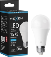 Mexen Nova LED-lamppu E27, A60, 15W, Kylmä - 6500K, 1575 lm - L100-E27-1565-01