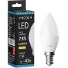 Mexen Nova Bombilla LED E14, C37, 7W, Cálida - 3000K, 735 lm - L102-E14-0730-01