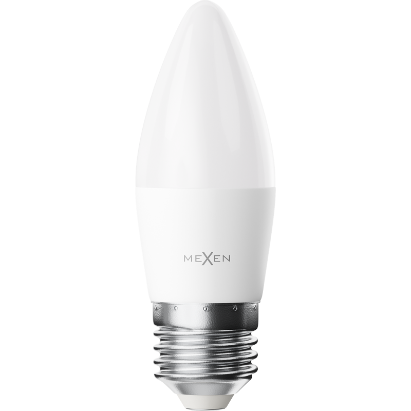 Mexen Nova Lâmpada LED E27, C37, 8W, Quente - 3000K, 840 lm - L102-E27-0830-01
