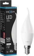 Mexen Nova LED-küünlavalgusti E14, C37, 5W, Neutraalne - 4000K, 525 lm - L106-E14-0540-01
