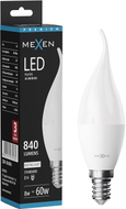Mexen Nova LED žarulja plamen E14, C37, 8W, Neutralna - 4000K, 840 lm - L106-E14-0840-01