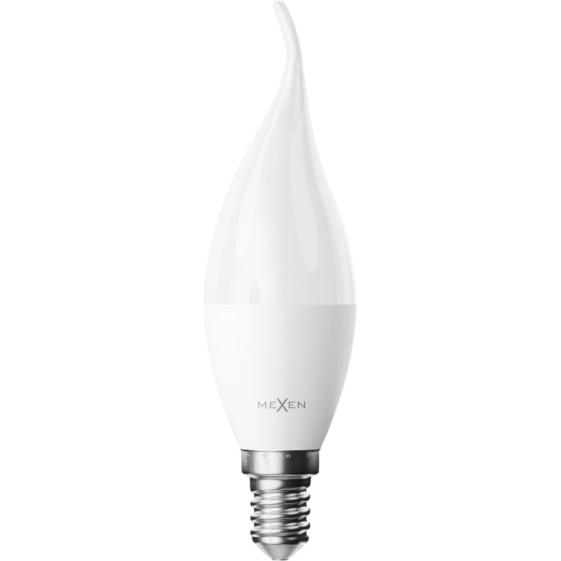 Mexen Nova żarówka LED płomyk E14, C37, 10W, Ciepła - 3000K, 1055 lm - L106-E14-1030-01