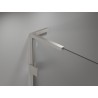 Mexen Lunar L Duo hinged duššiuks 190 cm, läbipaistev, kroom - 834DL-190-000-01-00