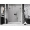 Mexen Lunar L Duo dušiukse avanevad 200 cm, läbipaistev, gunmetal - 834DL-200-000-95-00