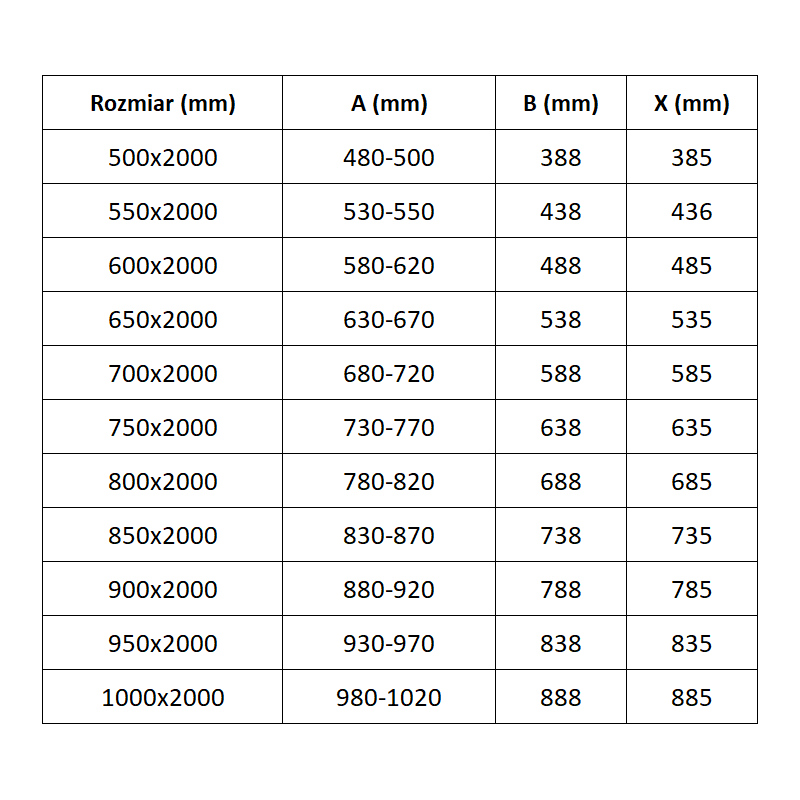 Mexen Exo porta de duche dobrável 90 cm, transparente, cromada - 817-090-000-01-00