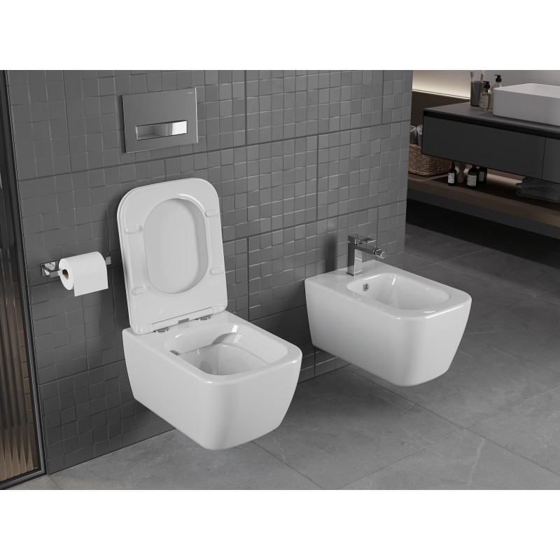 Mexen Stella cuvette wc sans bride, blanc brillant - 3368XX00