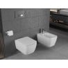 Mexen Stella Rimless WC Bowl with Soft-Close Slim Seat, Duroplast, Glossy White - 30680900
