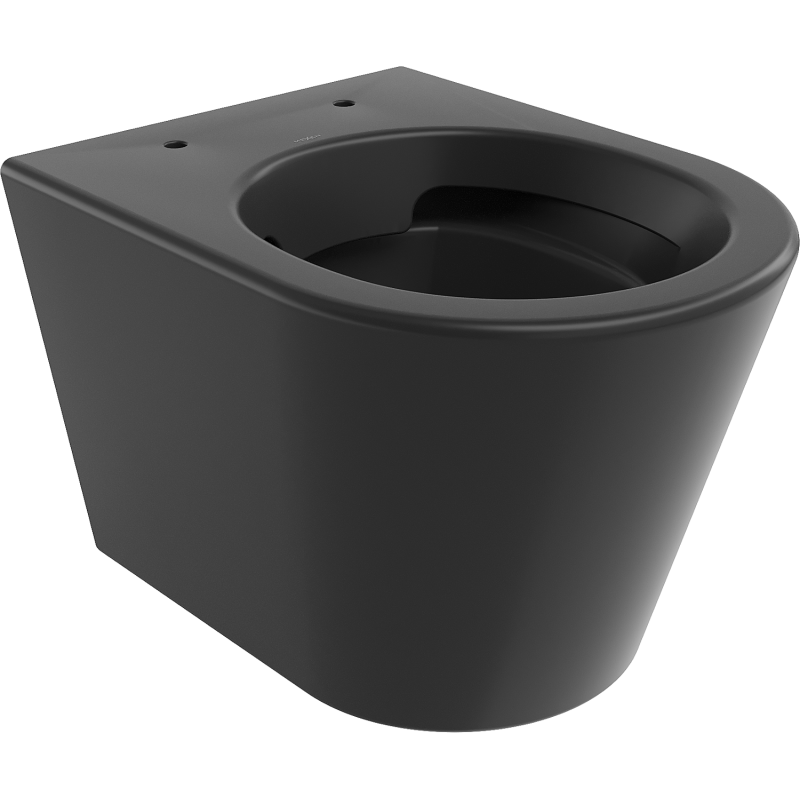 Mexen Rico taza de wc Rimless, negro mate - 3372XX85