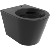 Mexen Rico cuvette WC sans rebord, noir mat - 3372XX85