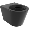 Mexen Rico taza de wc Rimless, negro mate - 3372XX85