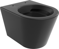 Mexen Rico Rimless WC Bowl, Black Matte - 3372XX85