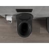 Mexen Rico Rimless WC Bowl with Soft-Close Slim Seat, Duroplast, Matte Black - 30720185