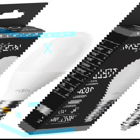 Mexen Nova LED žarnica E14, G45, 4W, Hladna - 6500K, 420 lm - L101-E14-0465-01