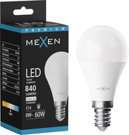 Mexen Nova LED-pirn E14, G45, 8W, Neutraalne - 4000K, 840 lm - L101-E14-0840-01
