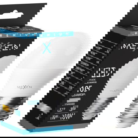 Mexen Nova LED-lamp E27, G45, 1W, Koel - 6500K, 105 lm - L101-E27-0165-01