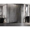 Mexen Lunar Duo dušikabiin paremale avanev 120 x 85 cm, läbipaistev, kuldne - 834-120P-085L-50-00