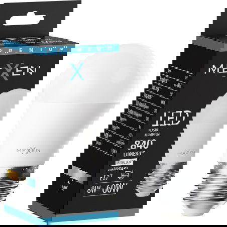 Mexen Nova Λάμπα LED E27, G45, 8W, Ουδέτερο - 4000K, 840 lm - L101-E27-0840-01