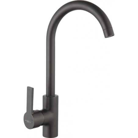 Mexen Ana grifo de cocina, negro - 671000-70