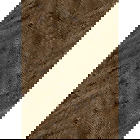 Mexen Bryce Canyon Orange Beach vinyl panels herringbone 635 x 127 mm SPC 6.5 mm underlay 1.5 mm, 4 V-Groove, Walnut -