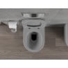 Mexen Rico WC školjka Rimless s tankom daskom, duroplast, svijetlo siva mat - 30724061