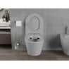 Mexen Rico cuvette WC sans rebord avec abattant slim à descente progressive, duroplast, gris clair mat - 30724061