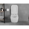 Mexen Elis miska wc Rimless z deską wolnoopadającą slim, duroplast, biała połysk - 30910700