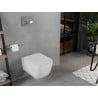 Mexen Elis inodoro Rimless con asiento slim de cierre suave, duroplast, blanco brillante - 30910600