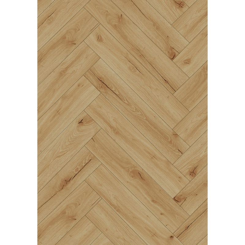 Mexen Beaver Creek vinilne ploče herringbone 635 x 127 mm SPC 6,5 mm podloga 1,5 mm, 4 V-Fuga, Hrast