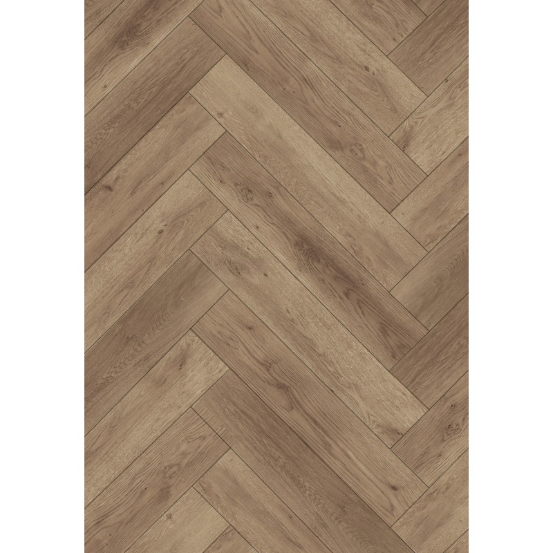 Mexen Spirit Lake vinüülparkett kalasabaga 635 x 127 mm SPC 6,5 mm aluskate 1,5 mm, 4 V-ühendusega, Tamm