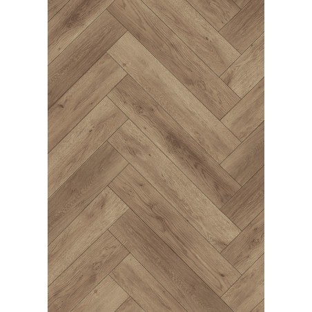 Mexen Spirit Lake vinüülparkett kalasabaga 635 x 127 mm SPC 6,5 mm aluskate 1,5 mm, 4 V-ühendusega, Tamm