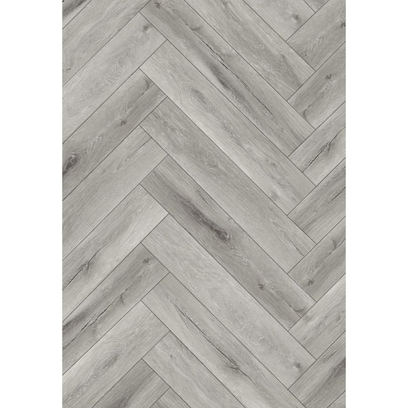 Mexen Boone panele winylowe jodełka 635 x 127 mm SPC 6,5 mm podkład 1,5 mm, 4 V-Fuga, Dąb - F1192-0635-127-505-4V1-01
